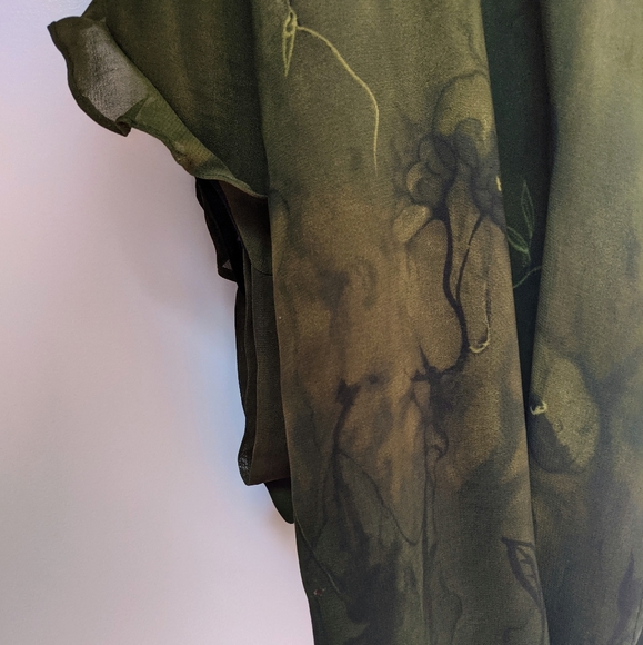 NWOT Gorgeous Olive/Deep Green Midi/Maxi Dress - Picture 14 of 14